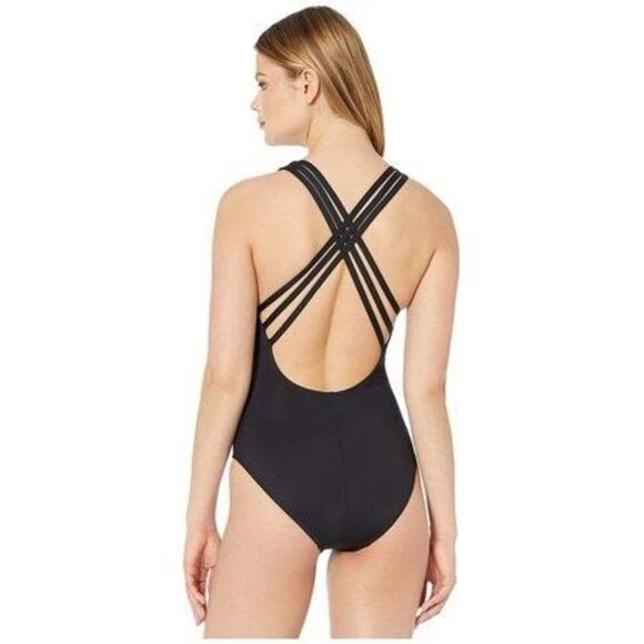 La Blanca Women's Standard Island Goddess Multi Strap Cross Back One Piece Swims - Picture 1 of 3